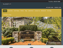 Tablet Screenshot of heatherwoodwa.com